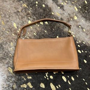 Coach leather shoulder bag